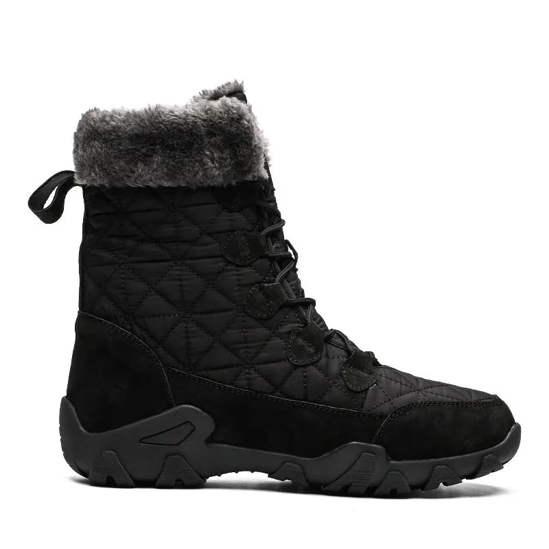Warm And Fleece Cotton Shoes Snow Boots Winter Anti-Slip
