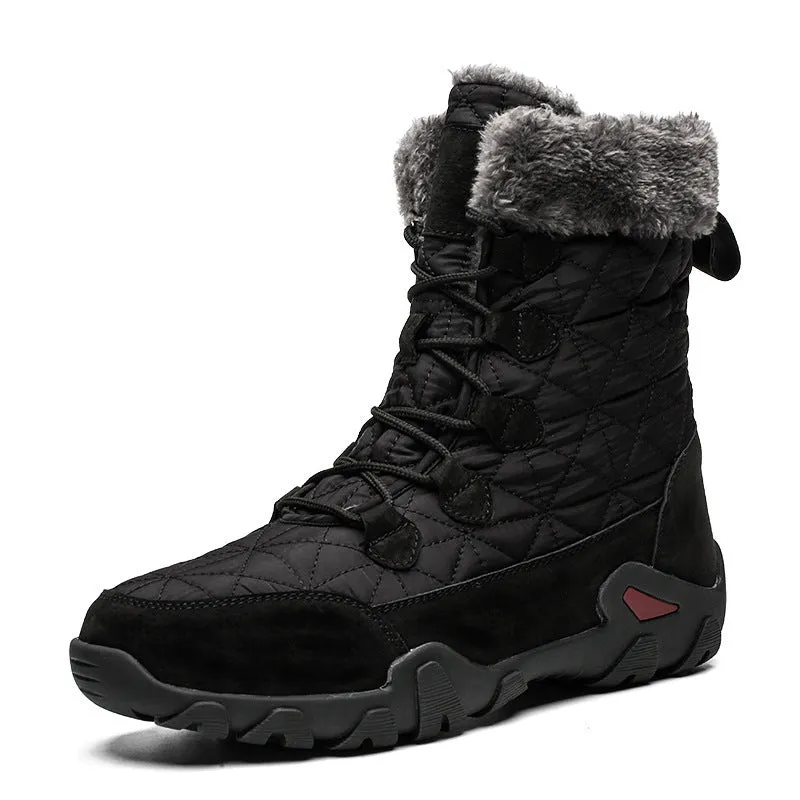 Warm And Fleece Cotton Shoes Snow Boots Winter Anti-Slip