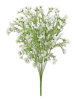 White Waxflower Filler Bush - 19 in