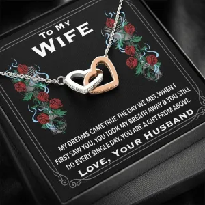 Wife Took My Breath Away Necklace