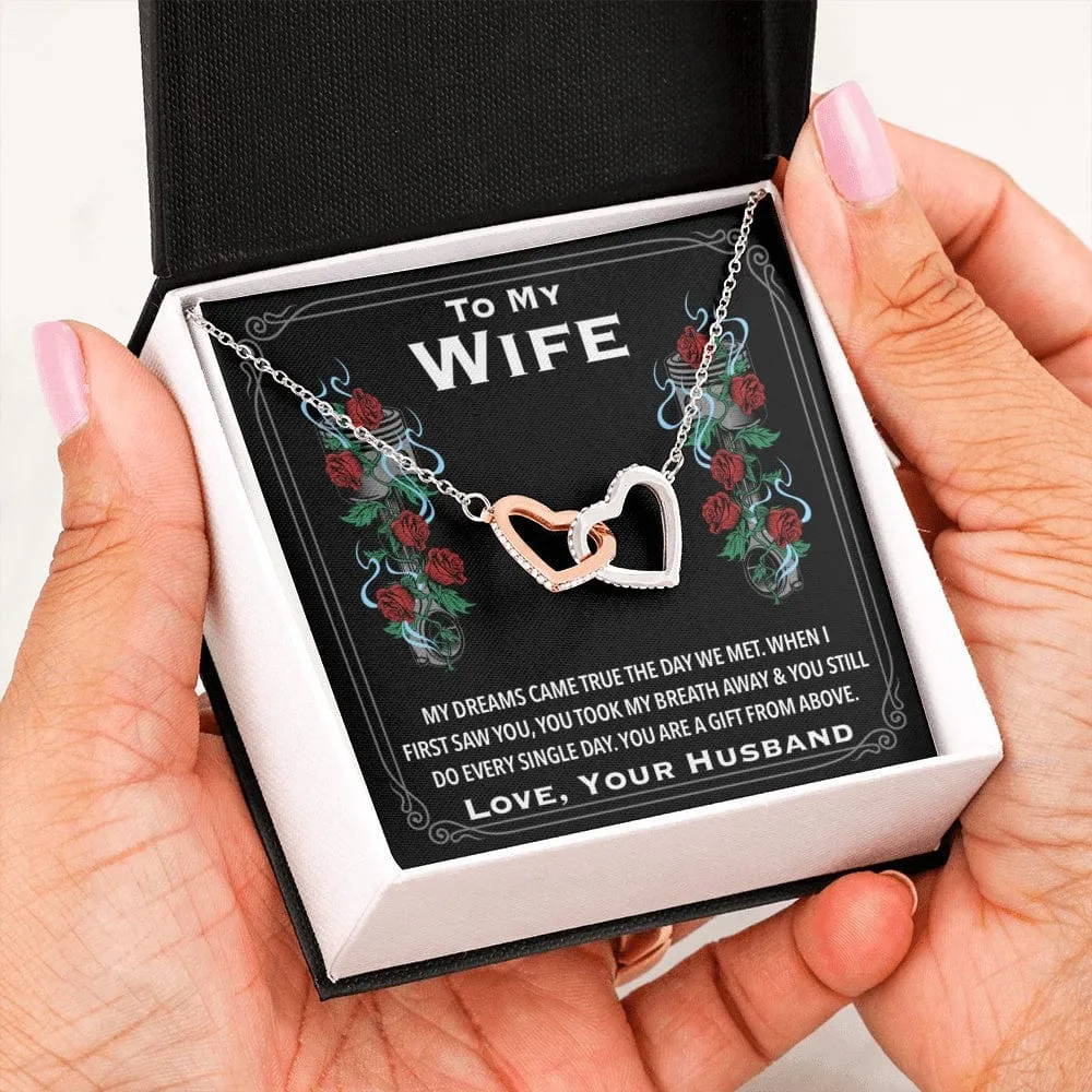 Wife Took My Breath Away Necklace