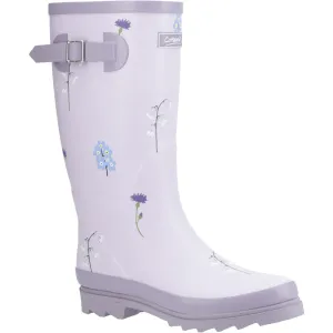 Wildflower Tall Wellingtons Lilac