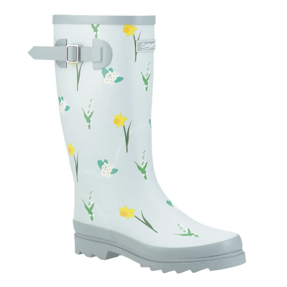 Wildflower Tall Wellingtons Mint