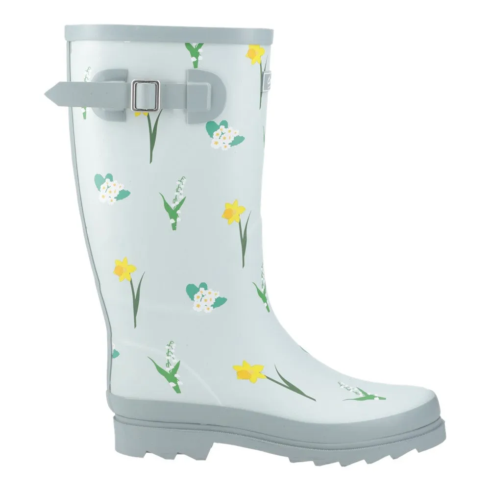 Wildflower Tall Wellingtons Mint