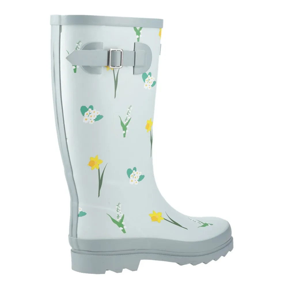 Wildflower Tall Wellingtons Mint