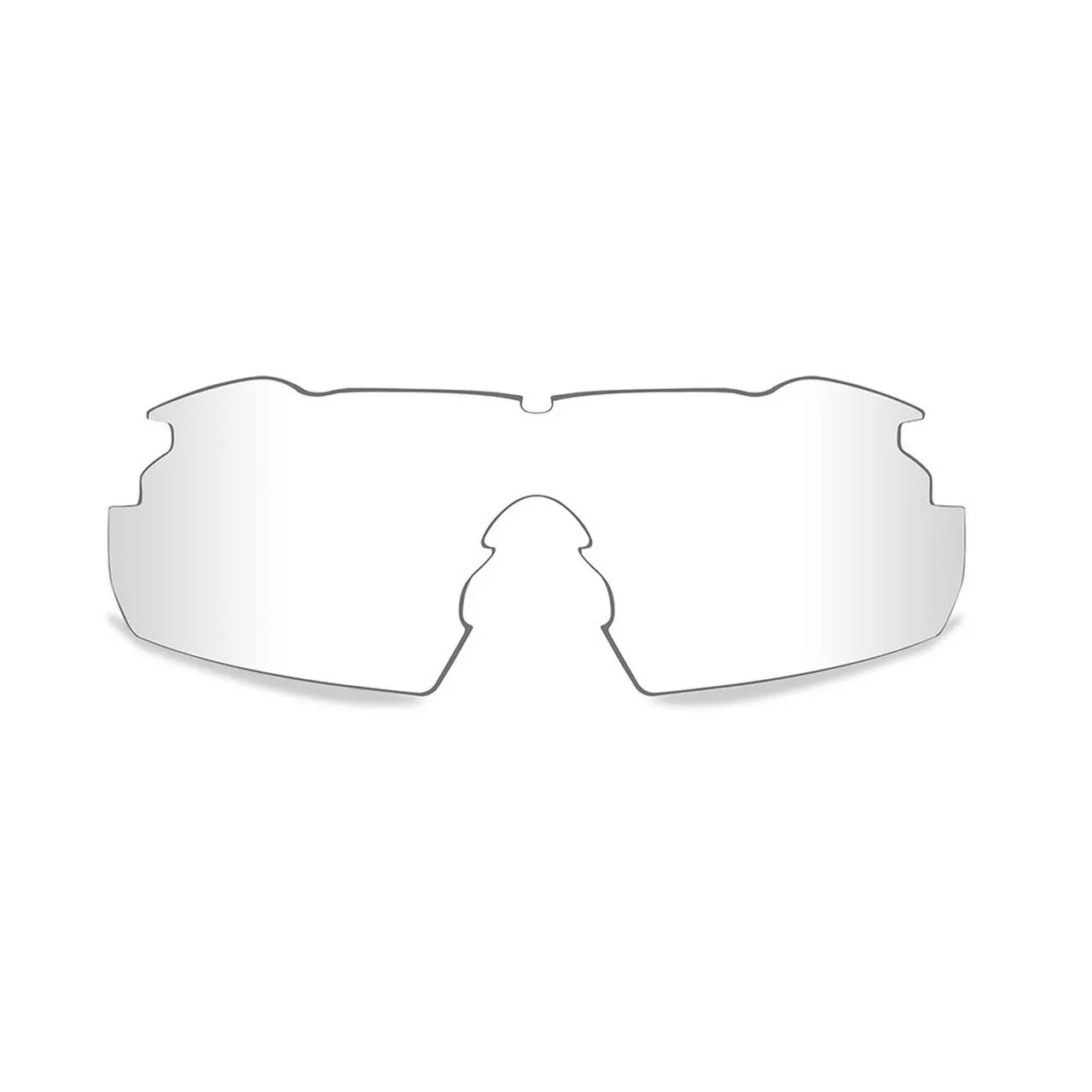 Wiley X Vapor Eyeshield Two Lens Matte Black Frame