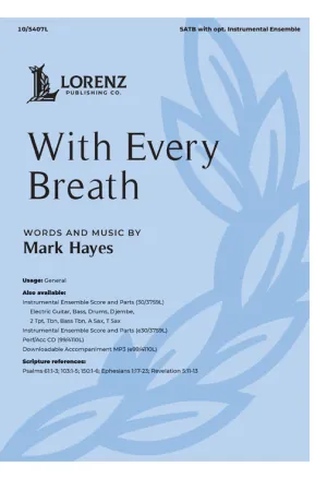 With Every Breath (SATB)