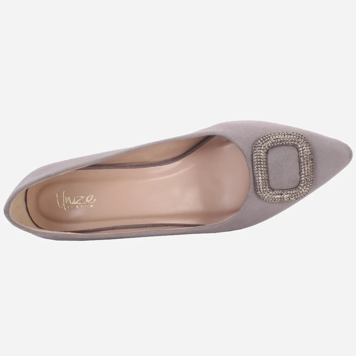 Women "LOVIS" Decorated Pointed Toe Courts