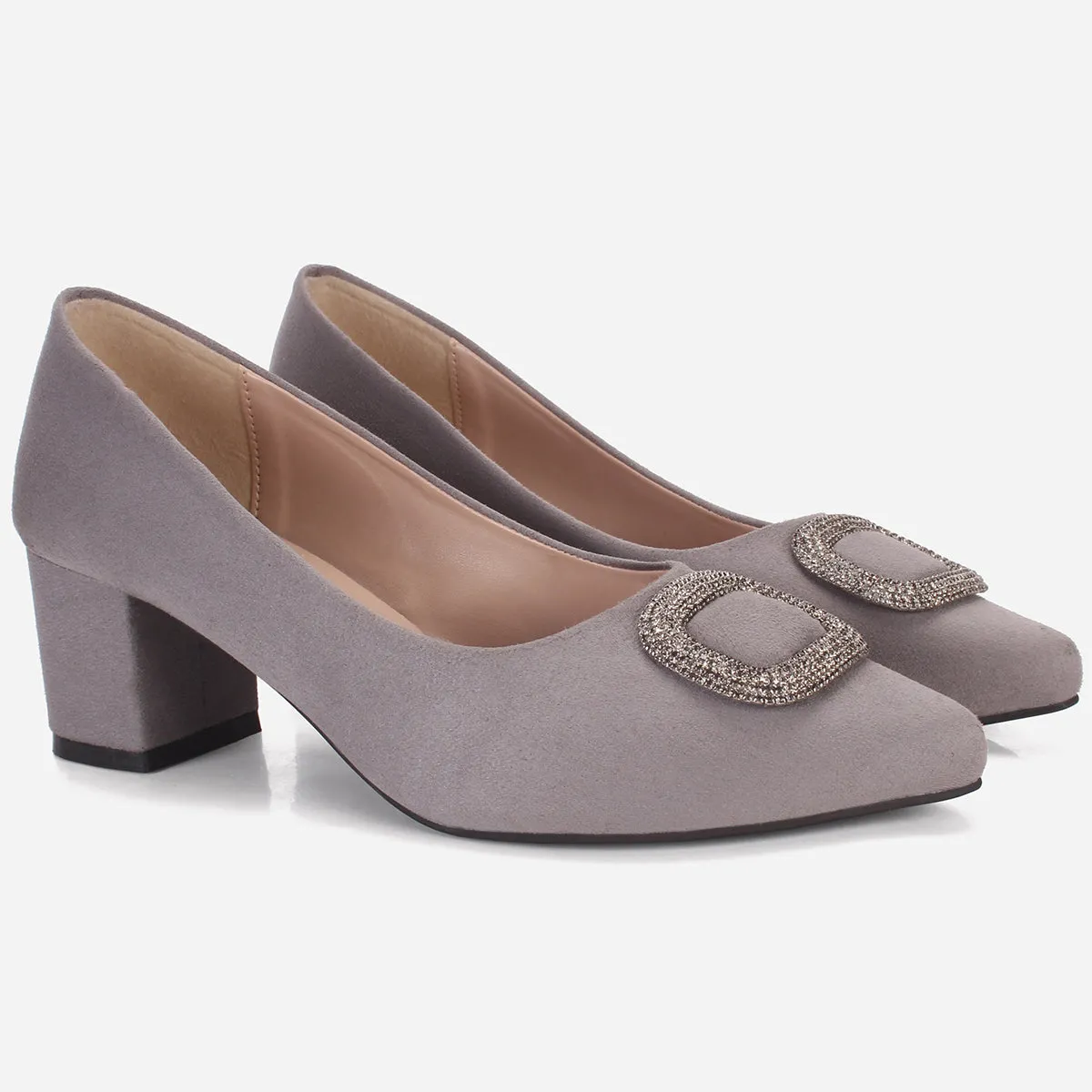 Women "LOVIS" Decorated Pointed Toe Courts