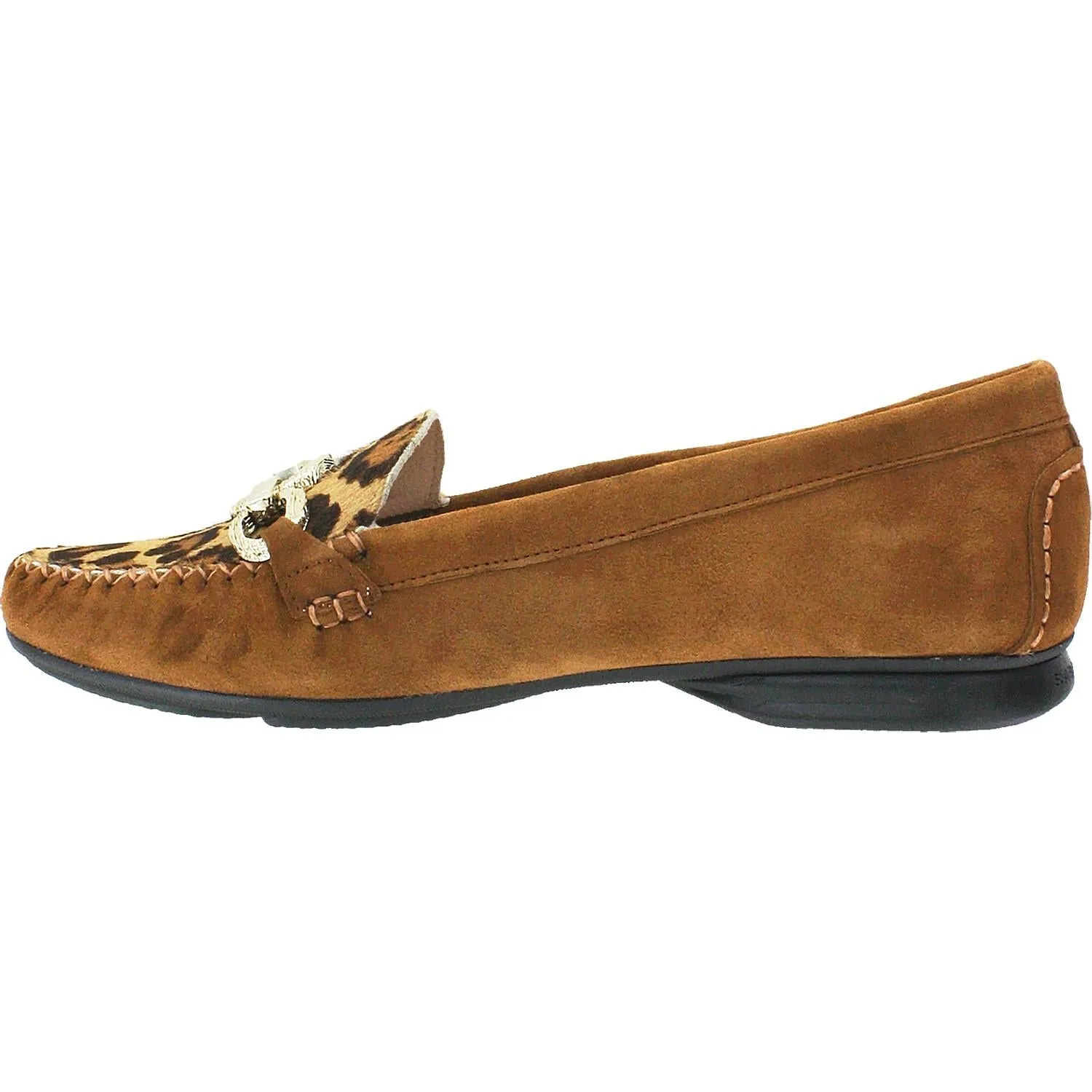 Women's Sabrinas Moon 89012 Brown/Leopard Suede