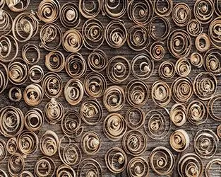 Wood Curls Floor