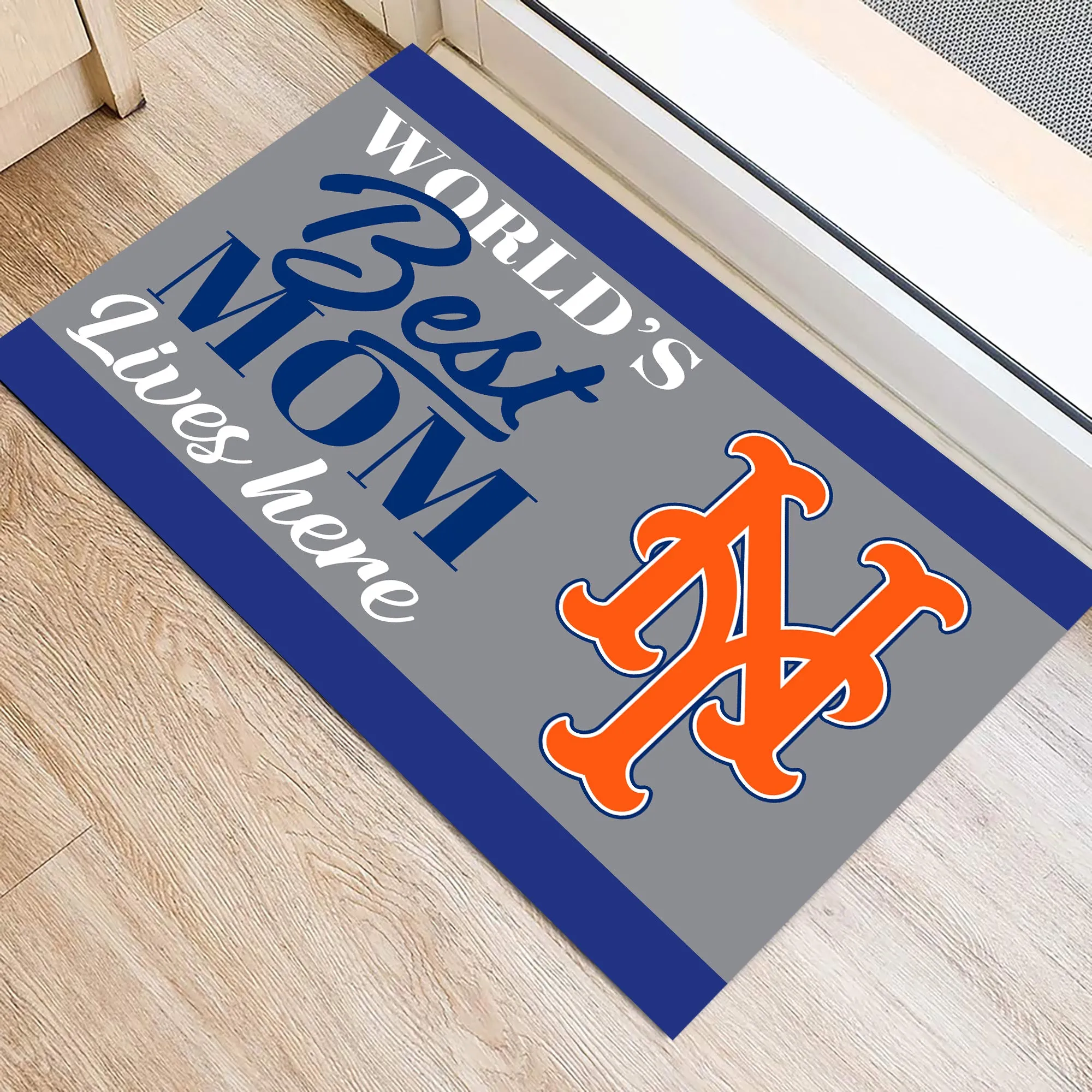 World's Best Mom - Anti Slip Indoor Doormat - NYM