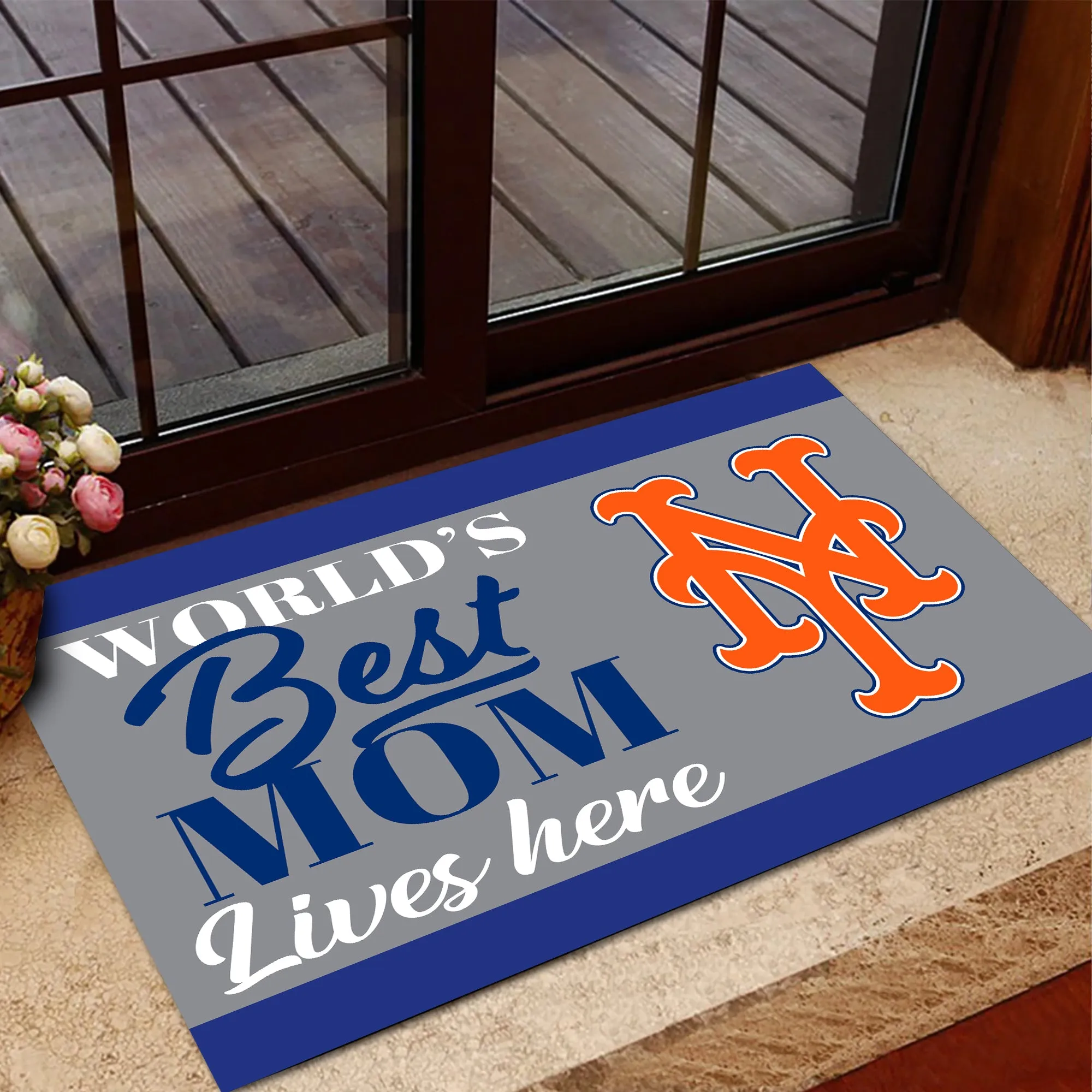 World's Best Mom - Anti Slip Indoor Doormat - NYM