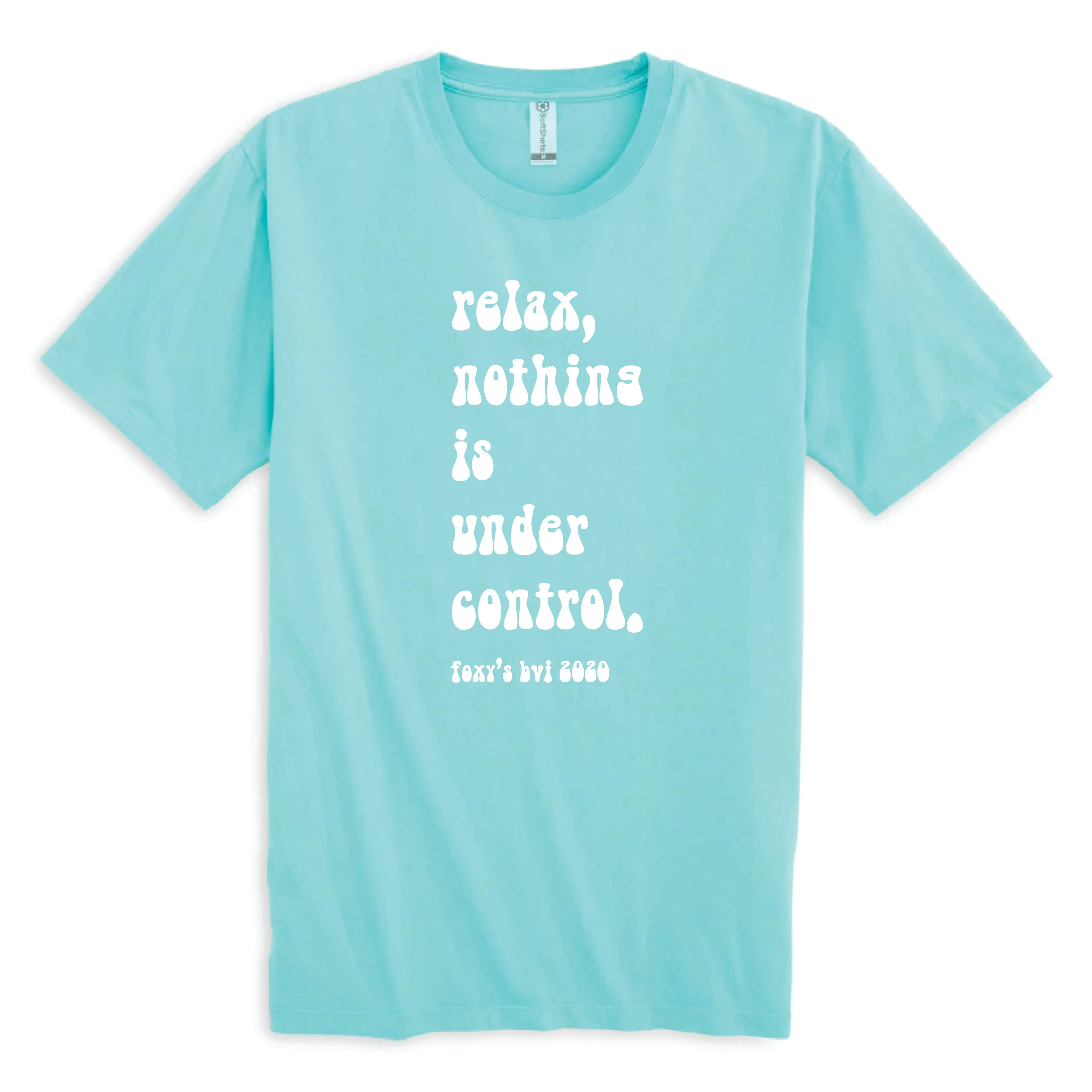 xFoxy's 'relax, nothing is under control’ Short Sleeve Tee